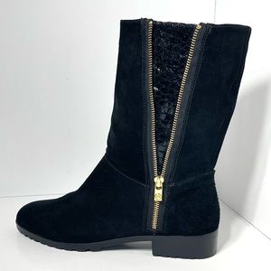 Michael Kors Black Suede Half Boot Black Size 9.5